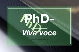 How do you introduce a PhD in viva?