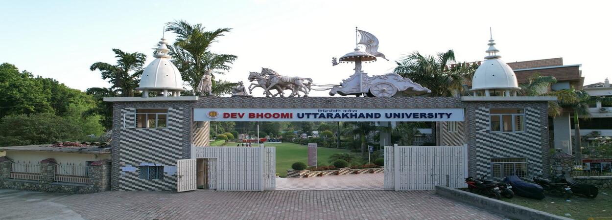 Ph.D. From Dev Bhoomi Uttrakhand University