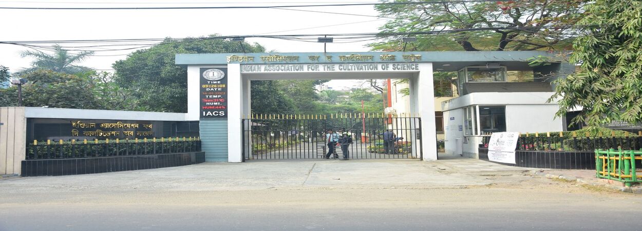 Ph.D. From Indian Association for the Cultivation of Science (IACS)