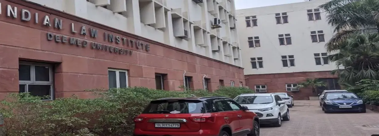 Ph.D. From Indian Law Institute, Delhi