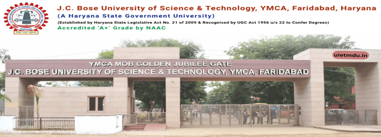 Ph.D. From J. C. Bose University of Science & Technology, YMCA,  Haryana