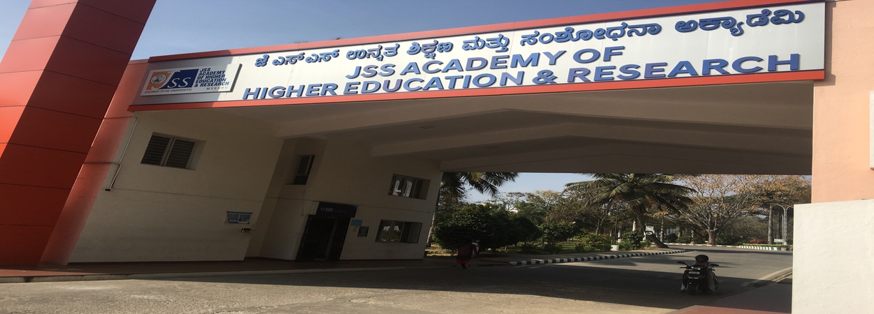 Ph.D. From JSS Academy of Higher Education & Research, Karnataka