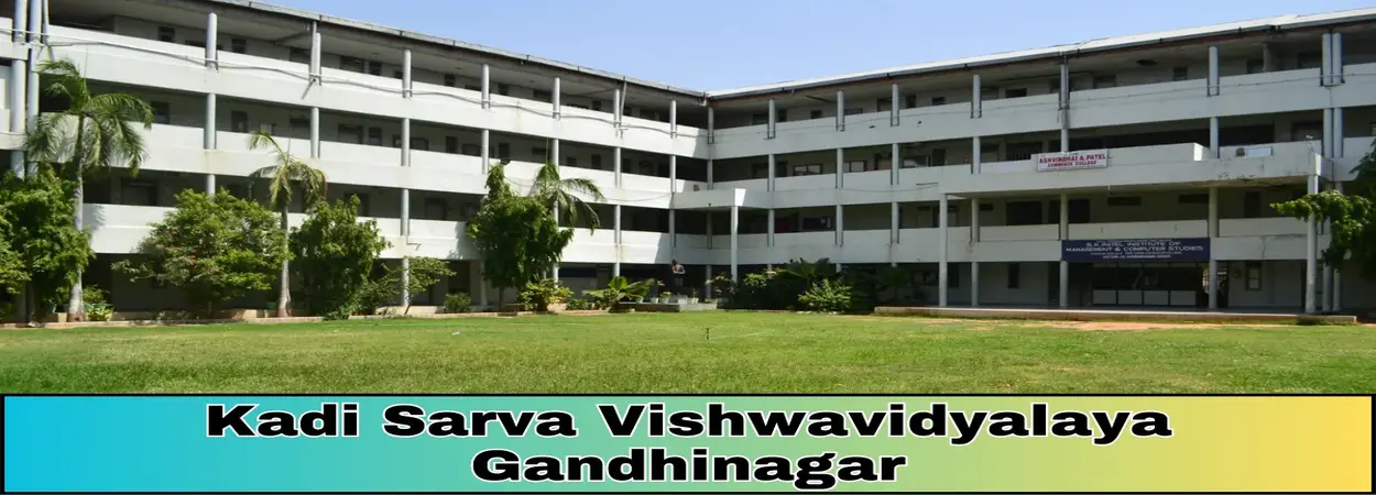 Ph.D. From Kadi Sarva Vishwavidyalaya, Sarva Vidyalaya Campus, Gujarat