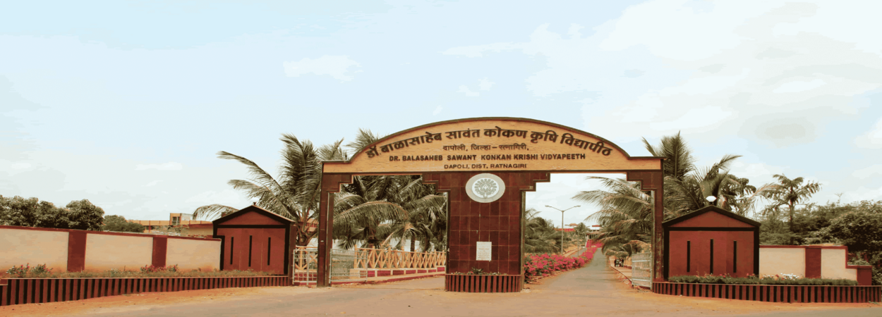 Ph.D. From Konkan Krishi Vidyapeeth, Maharashtra