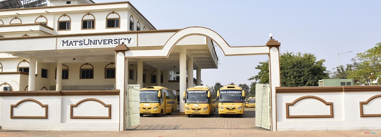 Ph.D. From MATS University, Chhattisgarh