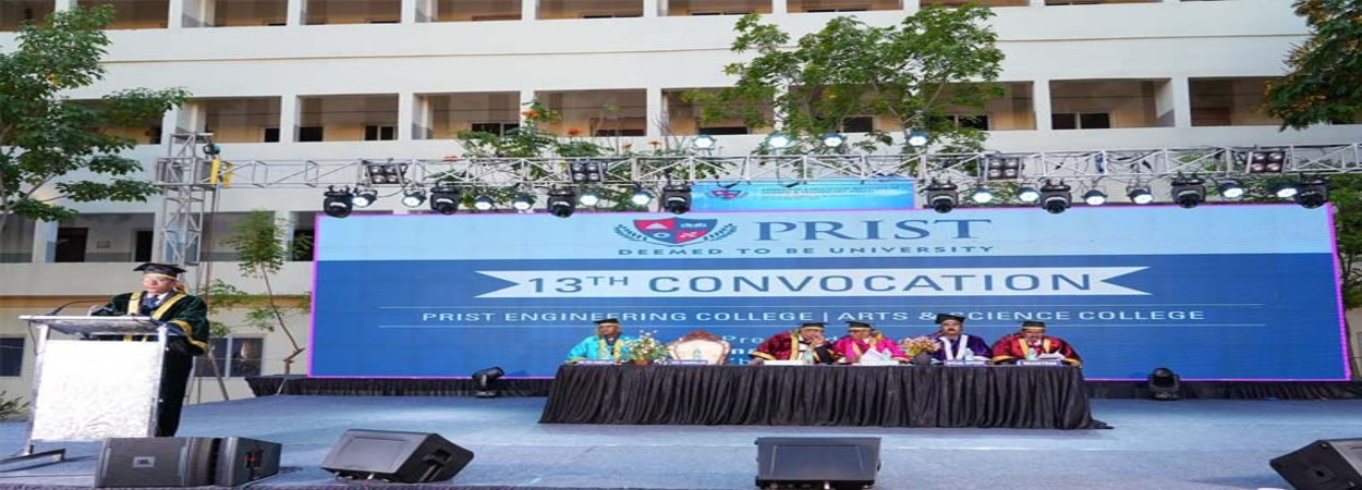 Ph.D. From Ponnaiyah Ramajayam Institute of Science & Technology (PRIST), Tamil Nadu