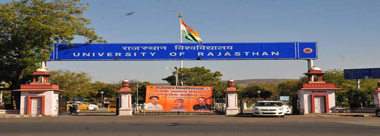 Ph.D. From Rajasthan University,  Rajasthan